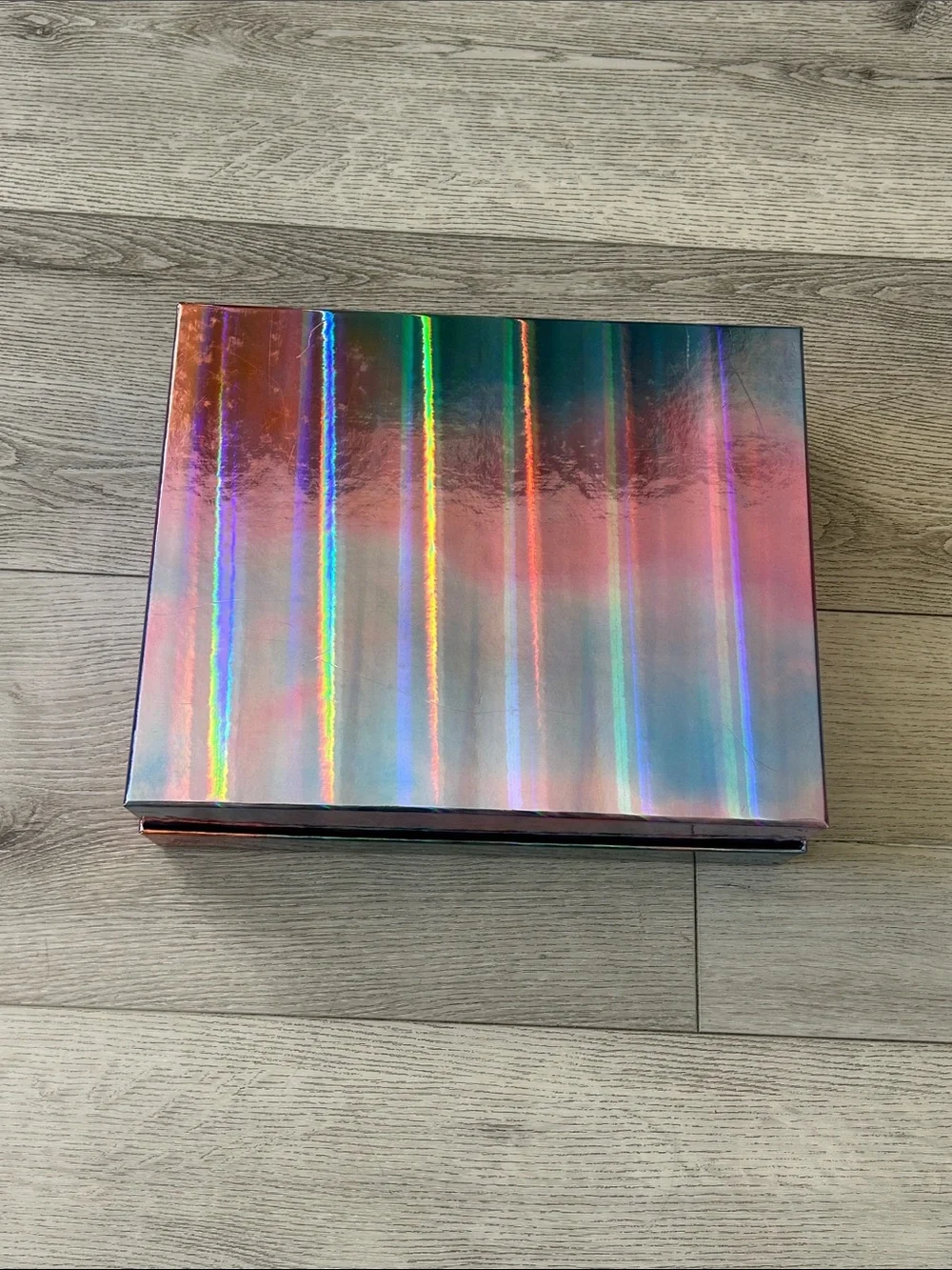Gucci Collection Limited Edition Gift Box Palm Tree Silver Hard Pink Large